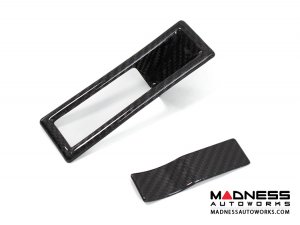 Alfa Romeo 4C Carbon Fiber Trunk Release Handle 